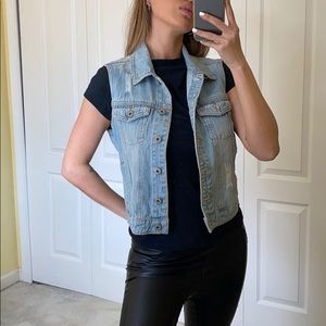 Denim vest